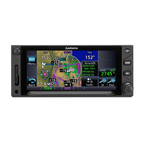GTN 625Xi, Black, Unit Only w/Info Kit — Garmin.com product image
